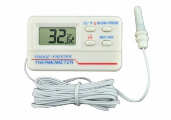 Fridge Thermometer With Alarm and long cable