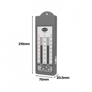 WaterProof Digital Maximum / Minimum Thermometer | Brannan