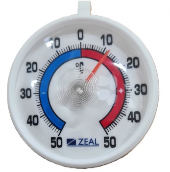 Zeal Round Fridge / Freezer Thermometer F0100