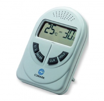 Calibrated Comark DTH 880, Combined Humidity Meter and Thermometer with Traceable Certificate