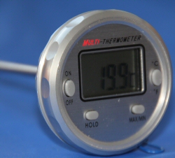 Digital Waterproof Thermometer | Stainless Steel Construction