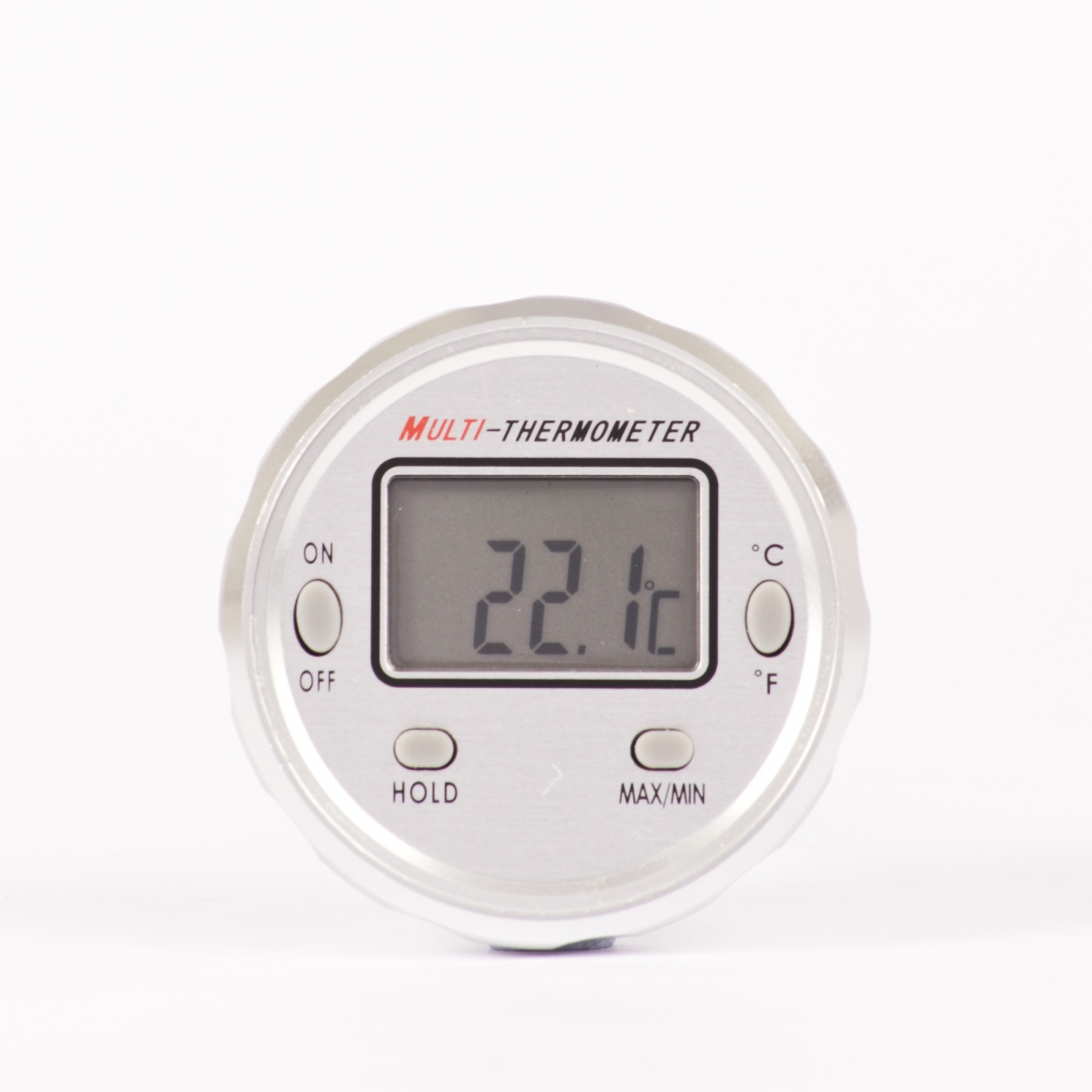 Digital Waterproof Thermometer | Stainless Steel Construction