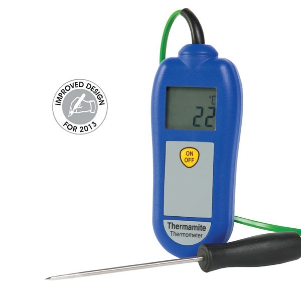 Thermamite Digital Thermometer (C) 261-050 With Calibration Cert 3/11/2023