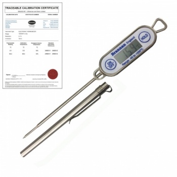Brannan Pre-Calibrated Stainless Steel Water Resistant Thermometer 14/11/2023
