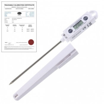 Brannan pre-calibrated water resistant digital thermometer