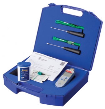 Comark C48 Legionella Thermometer Kit - UKAS calibration certificate Date 3/06/2023