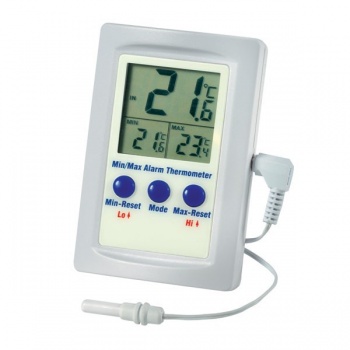UKAS - Calibrated Fridge Thermometer - Fridge Freezer Min/Max (MHRA) - Cert Date 31ST OCT 2023