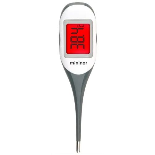 Newaner 2 stuks mini-digitale binnenthermometer, hygrometer, draagbaar, professioneel, groot display met klok, nauwkeurige witte thermometer, hygrometer voor thuis, babykamer, kantoor, kas