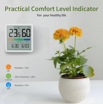 Room Thermometer and Humidity | Noklead 5253 | White