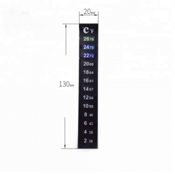 Vertical LCD Temperature Strip