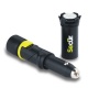Secur SP-4002 Four in one car charger - 12V charger, Power Bank, Flashlight, Emergency Light