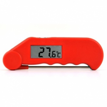 ETI Gourmet thermometer 5 Colours  water resistant with folding probe