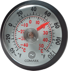 Comark UTL 140 - Indoor Outdoor stick-on thermometer