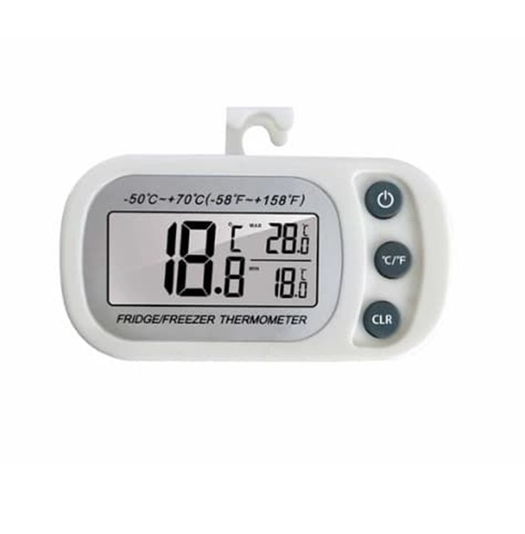 Fridge Thermometer MaxMin White Temperature Monitoring