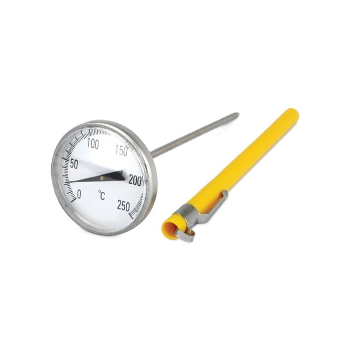 Dial Thermometer | Bi-Metal | Dial: 45mm | Probe: 130mm | 250°C