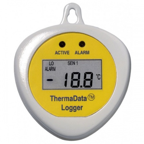 ThermaData TD Data logger - LCD with internal sensor + Data Logger Cradle and FULL UKAS CERT