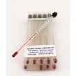 200mm Glass Red Spirit Thermometer ( 10 pack ) NOT FOR MEDICAL USE