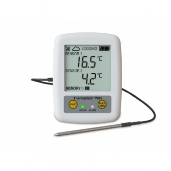 ETI WiFi Logger ThermaData TD1F - two channel thermistor logger (SPO Delivery Approx. 2 Weeks)